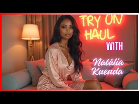 Natália Kuenda Try On Haul! Fashion Frenzy! #AIFashion #TryOnHaul #FashionTech #NataliaKuenda